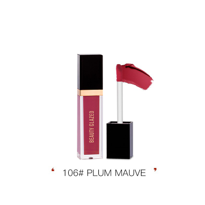 Picture of Beauty Glazed Matte Liquide Lipstick - 106 Plum Mauve