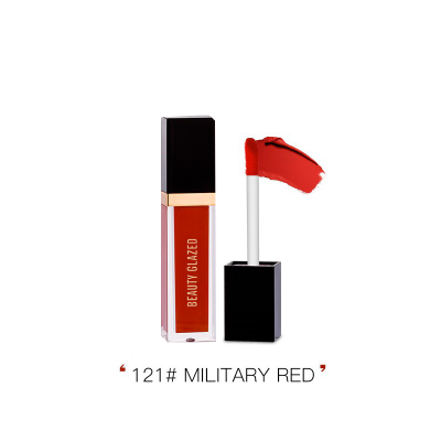 Picture of Beauty Glazed Matte Liquide Lipstick - Military Red 121
