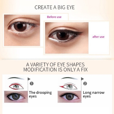 Picture of Lameila Waterproof Liquid Eyeliner with Lameila Silicone Facial Brush 1pcs