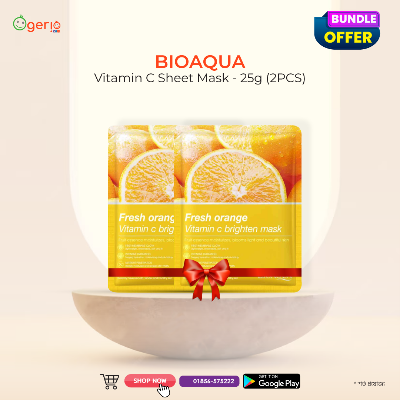 Picture of Bioaqua Vitamin C Sheet Mask - 25g (2pcs)