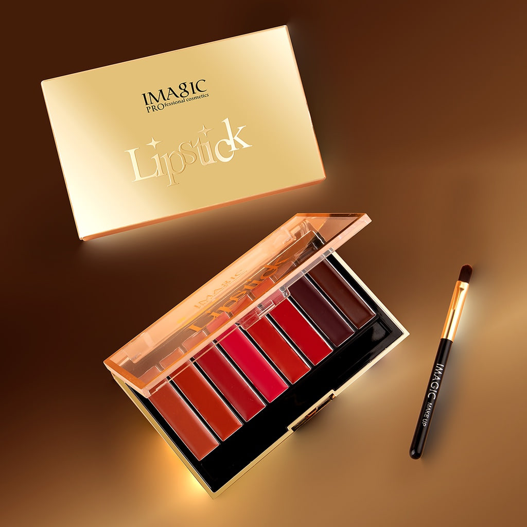 Picture of IMAGIC 8 Color Matte Lipstick Palette