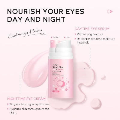 Picture of Laikou Japan Sakura Day & Night Eye Cream - 20g