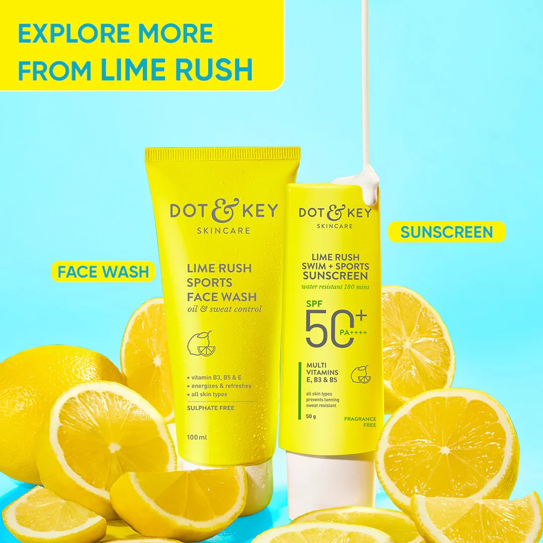 Picture of Dot & Key Lime Rush Sports Face Wash 100 ml