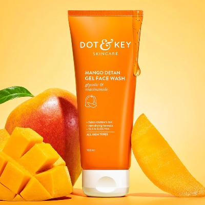Picture of Dot & Key Mango Detan Gel Face Wash 100ml
