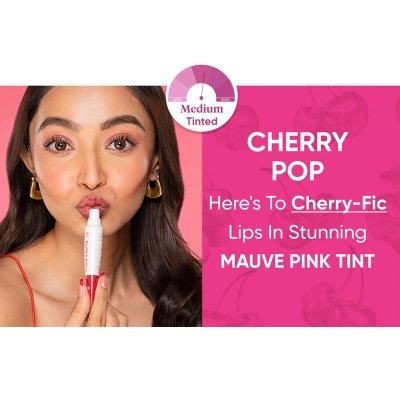 Picture of Dot & Key Gloss Boss Vitamin C + E Lip Balm with SPF 30 - Cherry Pop 12gm