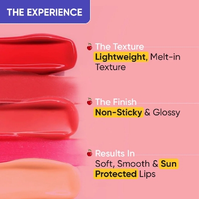 Picture of Dot & Key Gloss Boss Vitamin C + E Lip Balm with SPF 30 - Cherry Pop 12gm