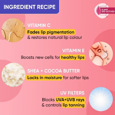 Picture of Dot & Key Gloss Boss Vitamin C + E Lip Balm with SPF 30 - Cherry Pop 12gm