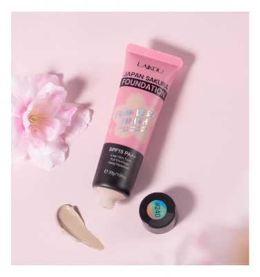 Picture of Laikou Japan Sakura Foundation Flawless Finish SPF 15PA+++ - 240 Natural