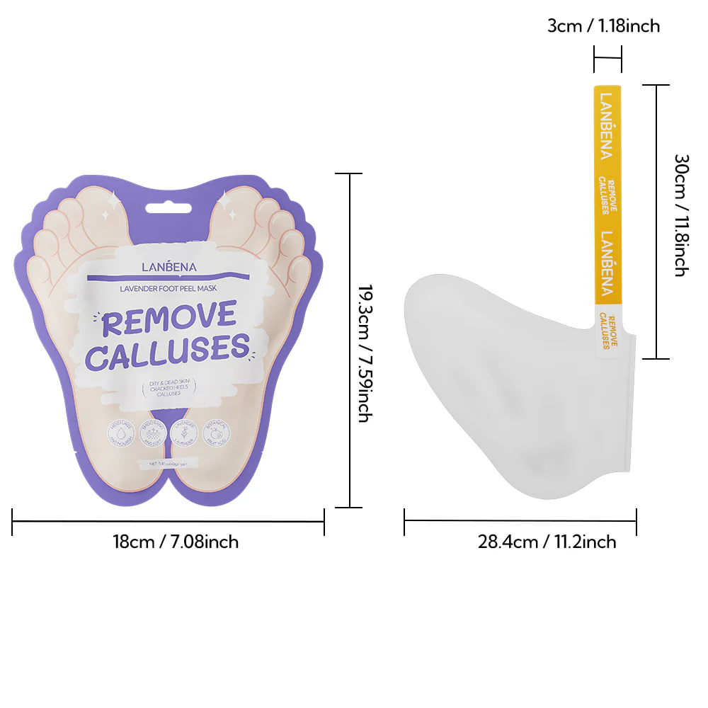 Picture of Lanbena Foot Peel Mask Lavender - 40g