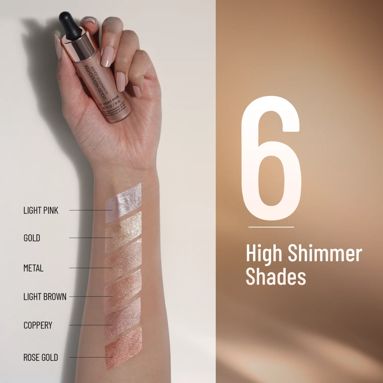 Picture of Swiss Beauty Liquid Highlighter Drop & Glow - 18ml