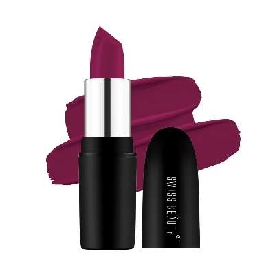 Picture of Swiss Beauty Pure Matte Lipstick - Burgundy 210