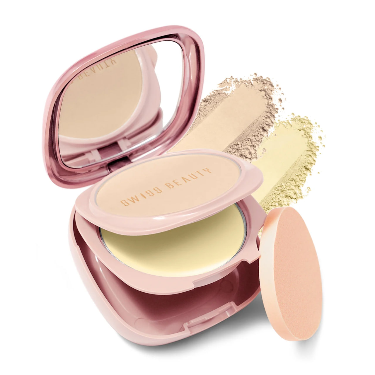 Picture of Swiss Beauty Matte & Set Duo Compact Powder - Sand 03