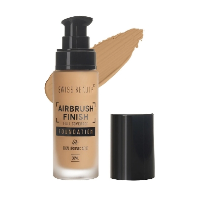 Picture of Swiss Beauty Full Coverage Foundation – Golden Beige 04