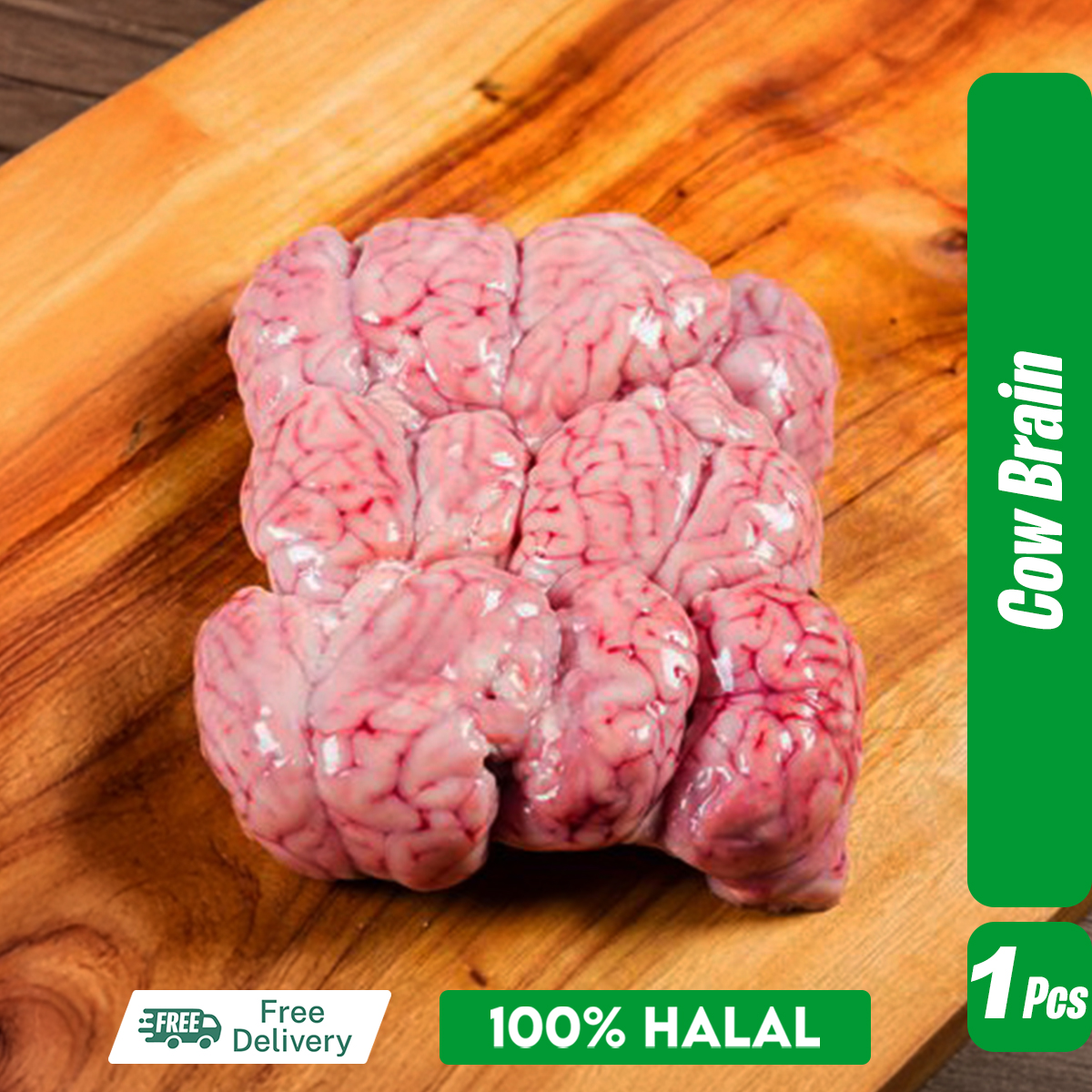 Picture of Premium Fresh Cow Brain 1Peice – 100% Halal | Exquisite Delicacy 