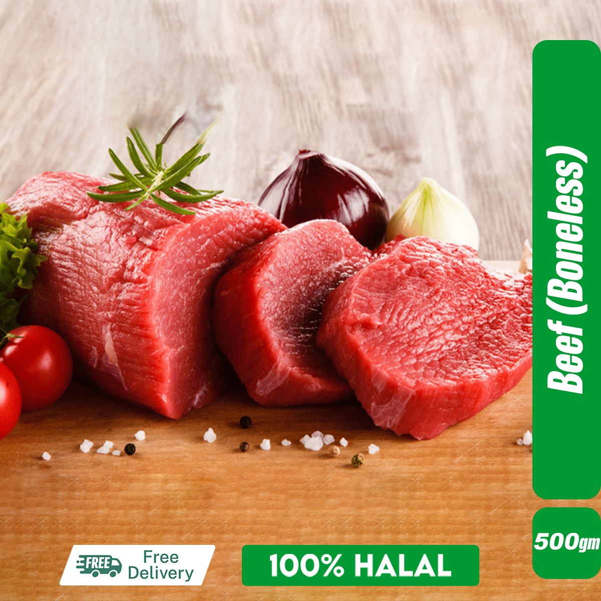 Picture of Boneless Beef – 500g ± 5% | Lean & Tender 