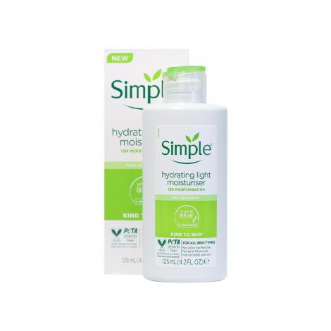 Picture of Simple Kind To Skin Hydrating Light Moisturiser 125ml
