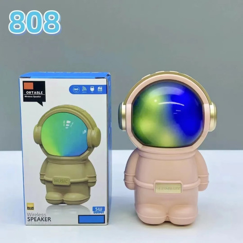 Picture of NEW 808 Astronaut Light Portable Radio Astronaut Smart BT Speaker Astronaut Design LED Night Light Music Speaker
