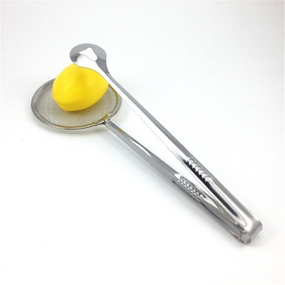Picture of Stainless Steel Net Folder Oil Drain Food Clip Strainer