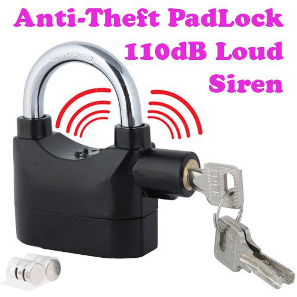 Picture of Digital Security Alarm Lock Anti Theft Motion Sensor Alarm Lock For Home, Office, Bike