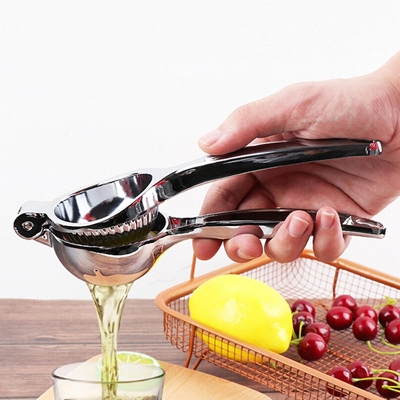 Picture of Metal Lemon Squeezer Hend Held Juicer Double Bowl Lemon Lime Squeezer Manual Orange Citrus Press Juicer Squeeze Kitchen Tools 4.