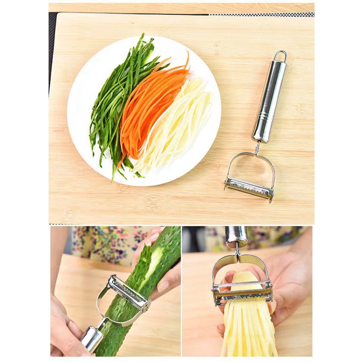 Picture of Vegetable Peeler Potato Multifunctional Degree Rotary Kitchen Tool Vegetable Fruit Peeler Grater Cutter Gadget