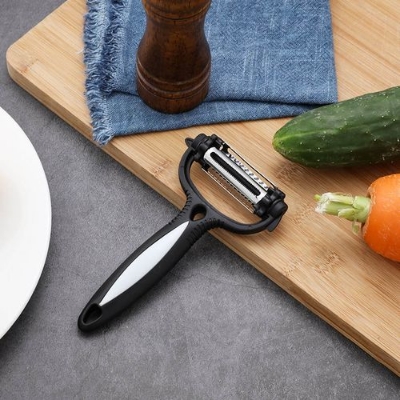 Picture of Vegetable Peeler Potato Multifunctional Degree Rotary Kitchen Tool Vegetable Fruit Peeler Grater Cutter Gadget