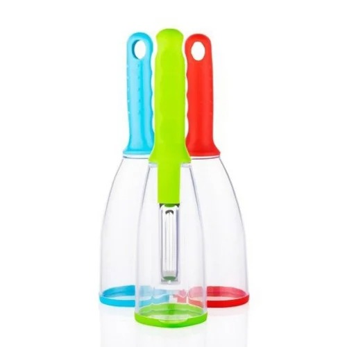 Picture of Peeler With Rubbish Bin Stainless Steel Multi-function Vegetable Peeler Cutter Peeler Potato Carrot Grater Kitchen Tool Gadgets