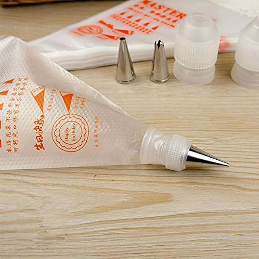 Picture of 10 PCS Disposable Pastry Bags Cake Cream Decoration Kitchen Icing Food Preparation Bags Cup Cake Piping Tools Baking Accessories