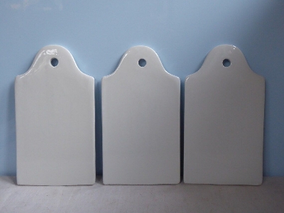 Picture of 9 inch White Ceramic Cutting Board