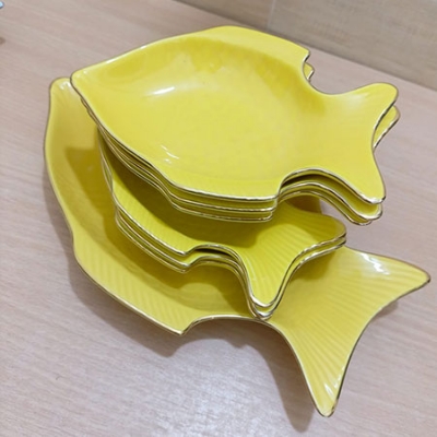 Picture of Excusive 7 Pcs Sweet Bowl Set Including Serving Dish , Oven Proof porcelain Ceramic Porcelain Snack Bowl Set,Ceramic Firni Set & bati, Soup & Firni Bati