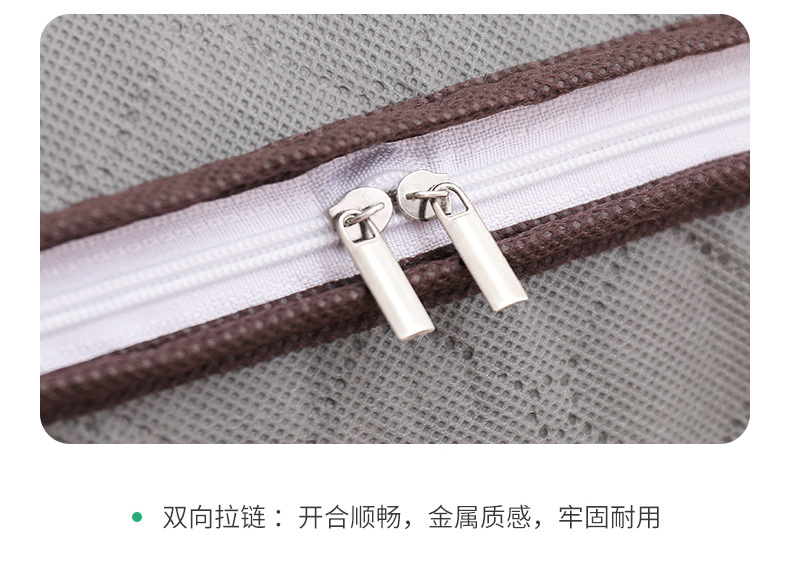 Picture of High Capacity Thickened Non-woven Multi-functional Storage Bag Clothes Quilt Storage Bag Moving Packing Luggage Bags - Minimalistic Sophistication