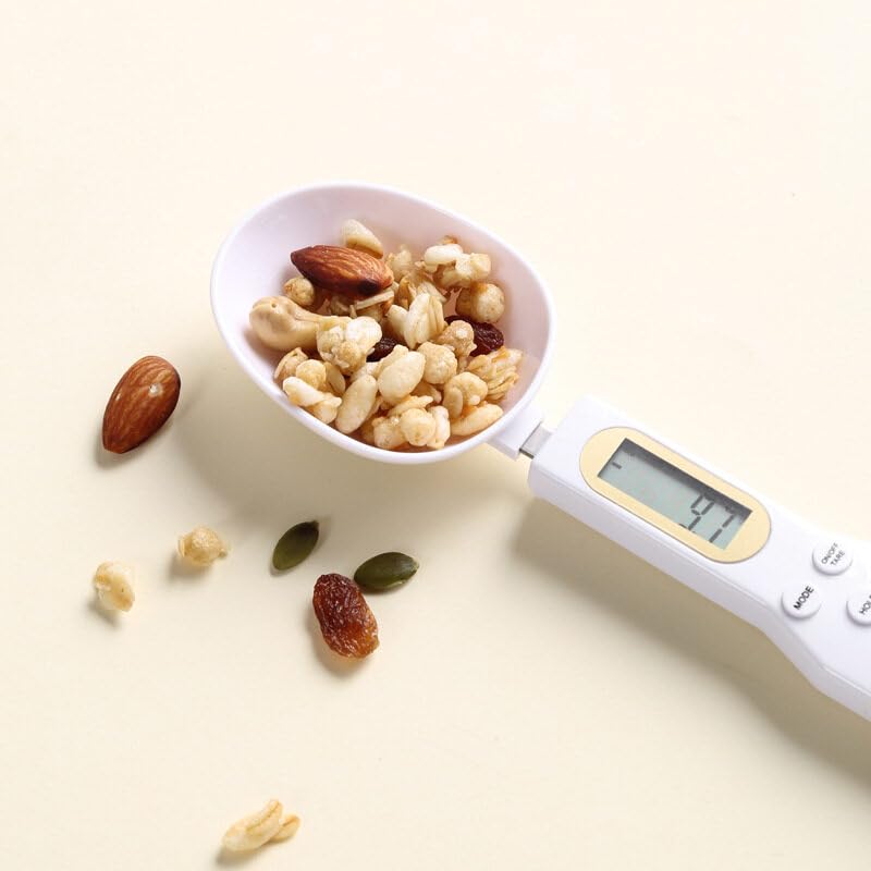 Picture of LCD Digital Measurement Adjustable Weighing Spoon Kitchen Scale Electronic Measuring Spoon G Coffee Powder Scale Baking Scale El
