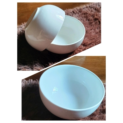 Picture of Ceramics curry Bowls Noodle Soup Rice Salad Ceramic bati 1 pc Small Ins Nordic Style Home  Restaurant Tableware