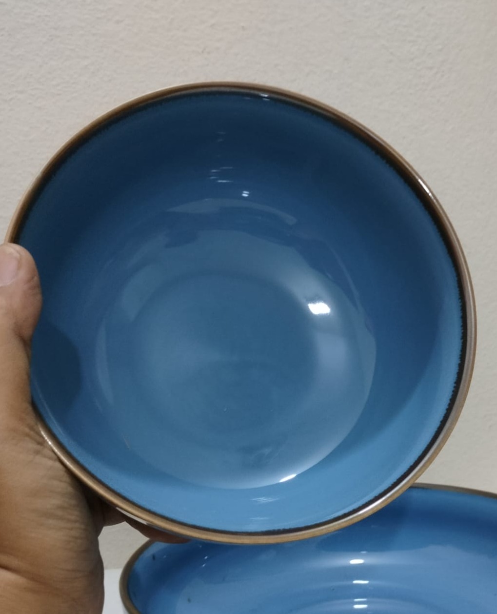 Picture of Ceramics curry Bowls Noodle Soup Rice Salad Ceramic bati 1 pc Small Ins Nordic Style Home  Restaurant Tableware