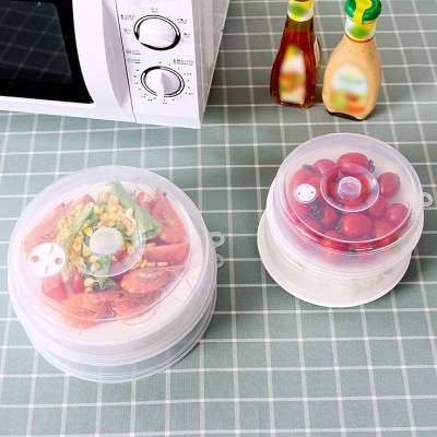 Picture of Bowl Cover Plastic Reusable Airtight Food Wrap Covers Fresh-keeping Microwave Heating Stretch Lids for Kitchen Accessories