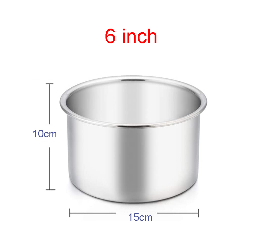 Picture of 6 inch Aluminum Chiffon Cake Mold Nonstick Food Cake Pan DIY Round Cake Bakeware Home Kitchen Baking Cake Mold Pan - Minimalistic Sophistication