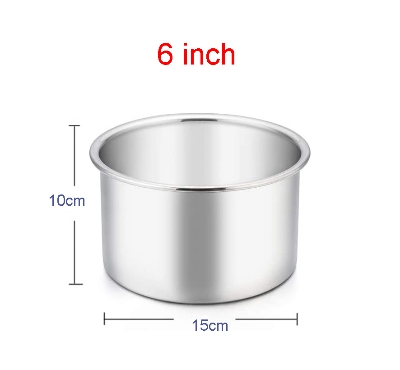 Picture of 6 inch Aluminum Chiffon Cake Mold Nonstick Food Cake Pan DIY Round Cake Bakeware Home Kitchen Baking Cake Mold Pan - Minimalistic Sophistication