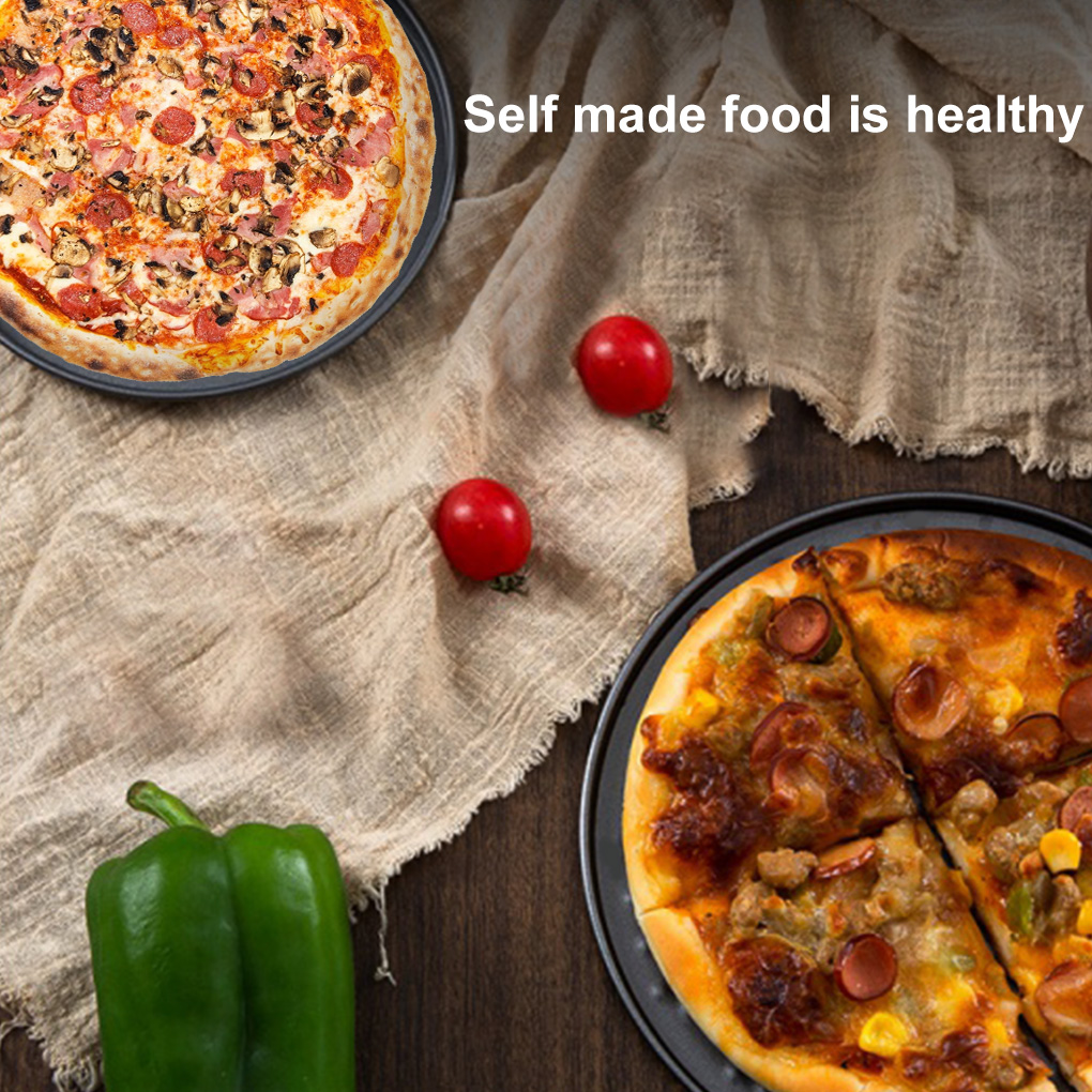 Picture of 4/7/9 Inch 3-pc suit Non-stick Bakeware, Carbon Steel Movable Bottom Lock Cake Mold, Round Baking Pan, Chiffon Baking Tool