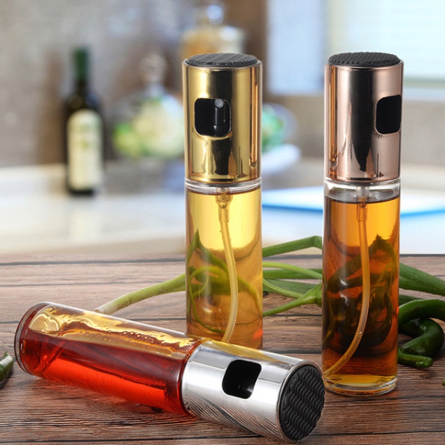 Picture of BBQ Vinegar Sprayer Cooking Tool Oil Spray Bottle Oil Dispensar Vinegar Bottle Olive Oil Glass Bottles Sprayer - Minimalistic Sophistication