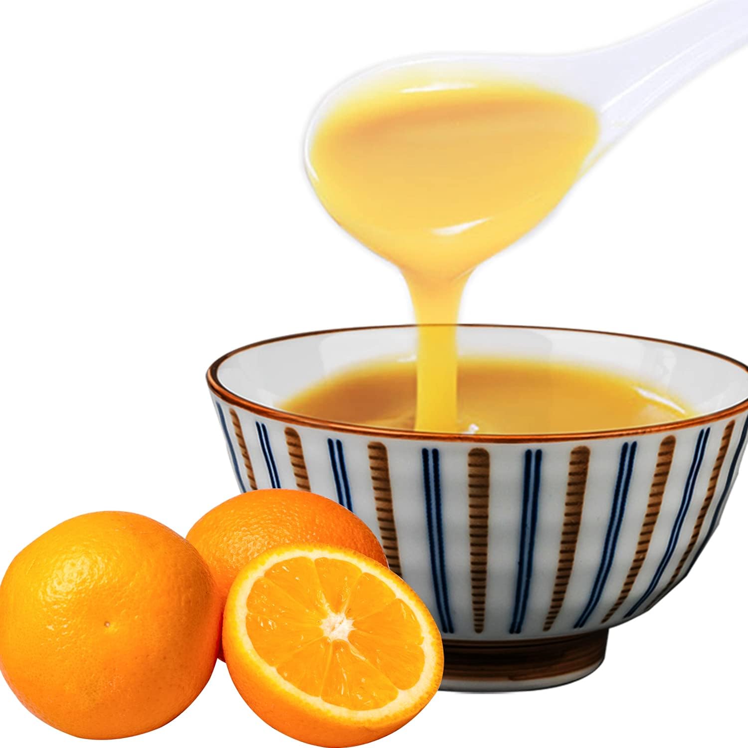 Picture of Plain White Ceramic Spoon (6 pcs) Kis Soup Spoon, Korean Chinese Rice Scoop Ice Cream Ladle, Porcelain Dinner Spoon - Minimalistic Sophistication