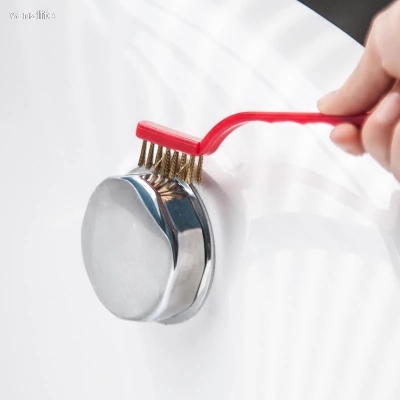 Picture of 3Pcs/Set 7 inches Stainless Steel Brush Brass Cleaning Brush Polishing Rust Remover Metal Wire Brush Cleaning Tool Family