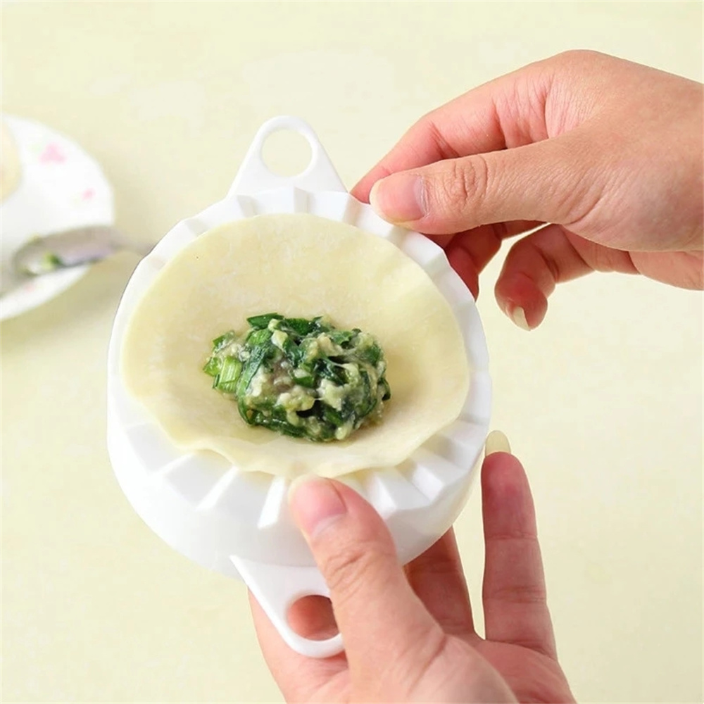 Picture of Dumpling Mold Dough Press Gadgets 3pcs/set DIY Plastic  Cooking Dumplings Easily Ravioli Maker Jiaozi Maker Gadget Kichen Tool