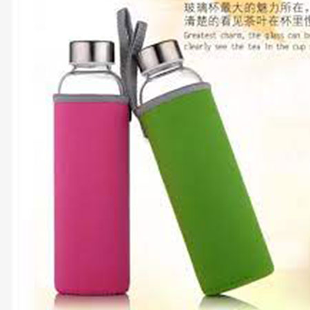 Picture of Newfangled - Opulence at Its Best - Glass Water Sport Bottle 550 ml with Protective Bag - Sports & Outdoors - Must Have