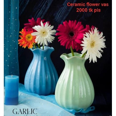 Picture of Vase Decoration Home  Ceramic Flower Pot Flower Basket Nordic Decorative Flower Vase Wedding Decor