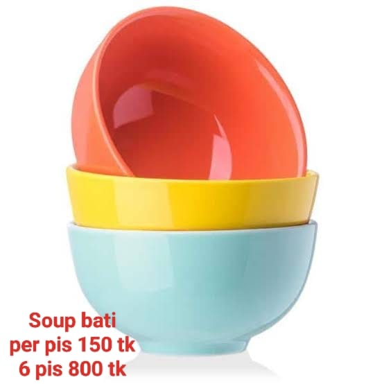 Picture of Ceramic Rice Bowl 3.5/4.5 Inch Japanese Style Large Soup Bowl Under Glaze Color Simple  Household Ramen Noodles Bowl Tableware