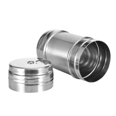 Picture of 1pcs Stainless Steel Salt Pepper Shaker Portable Home Travel Seasoning Shaker Kitchen Condiment Box Cooking Seasoning Bottle