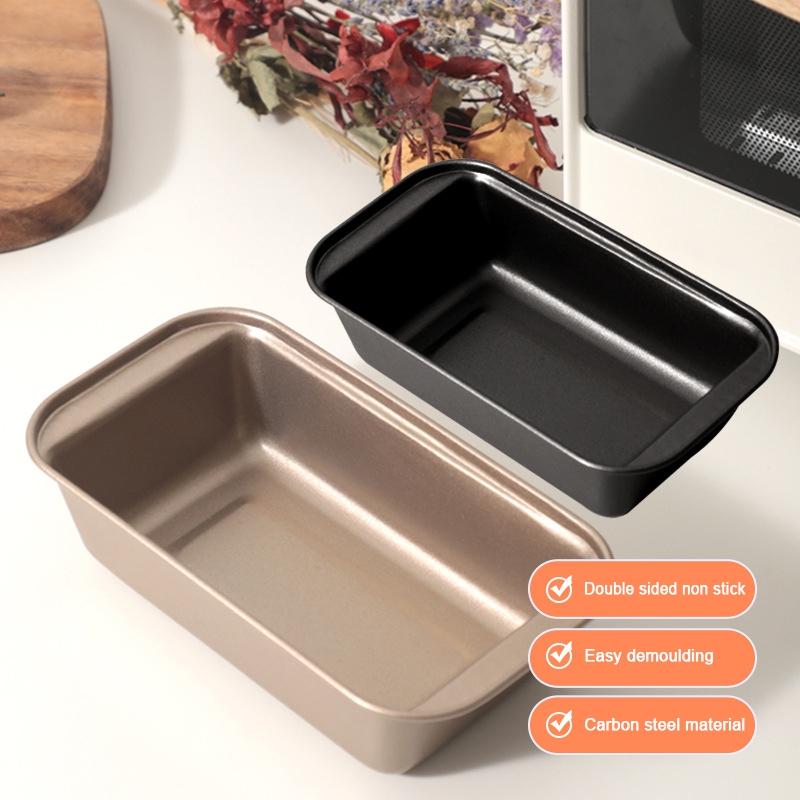 Picture of 7 inch Metal Cake Pan Rectangle  Bread Loaf Pans Bakeware DIY Mold Baking Tools Accessories