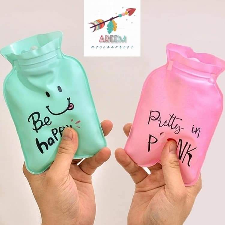 Picture of Cartoon Cute Mini Hot Water Bottles Water Filled Small Portable Explosion-proof Winter Hand Warming Water Bag Household Supplies