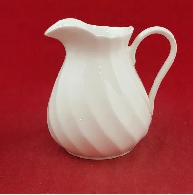 Picture of Sugar Creamer Milk Pots Pitcher Ceramics Seasoning Jar Creamer Container  coffee syrup sause gravy  serving Cup Tableware White Kitchen Tools