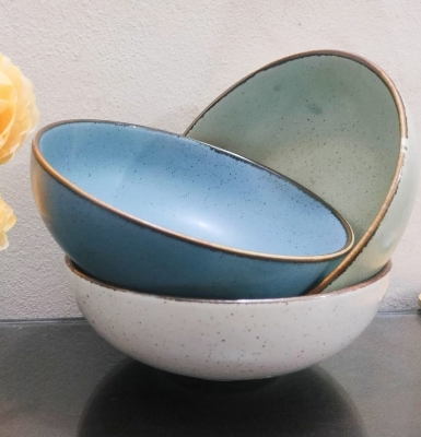 Picture of 1 Piece Nordic Style 6Inch Tableware Bowls Ceramic Home  Instant curry Noodle Soup Restaurant Simple Creative  Ramen Bowl